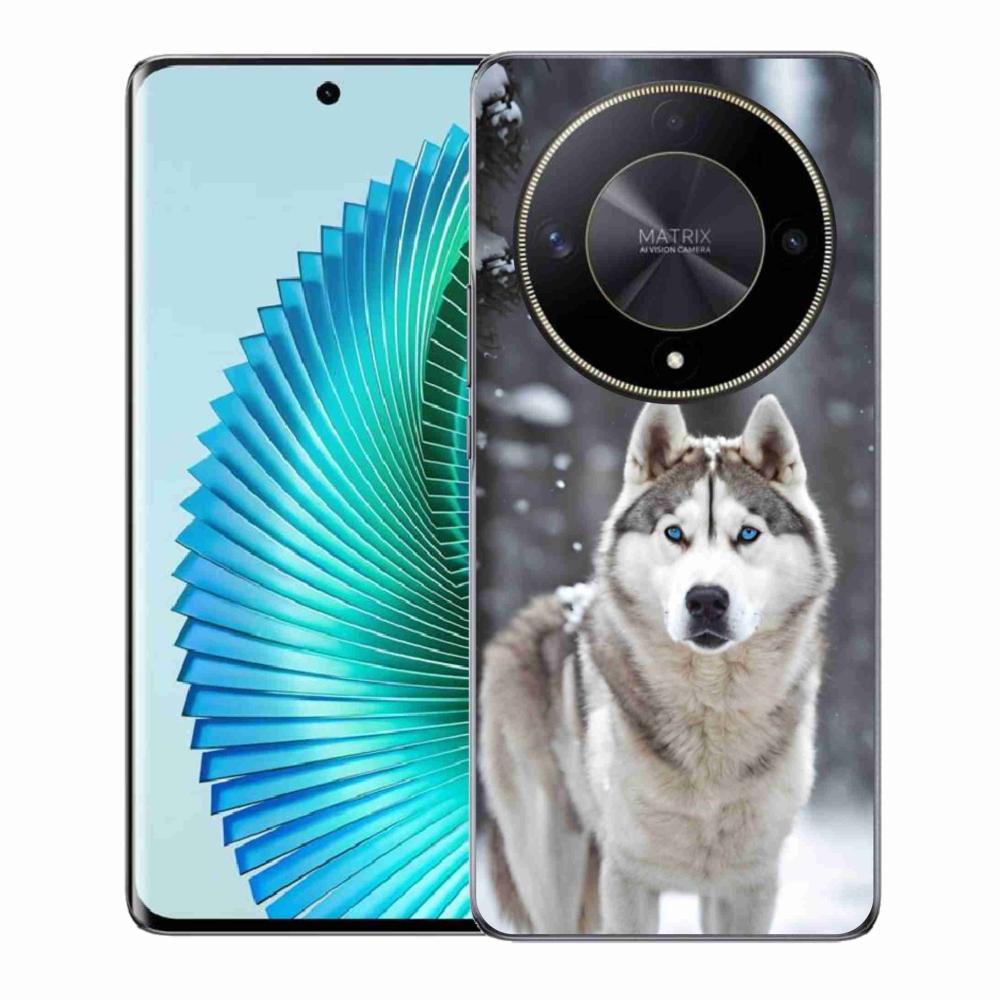 Gelový kryt mmCase na Honor Magic 6 Lite 5G - husky 2