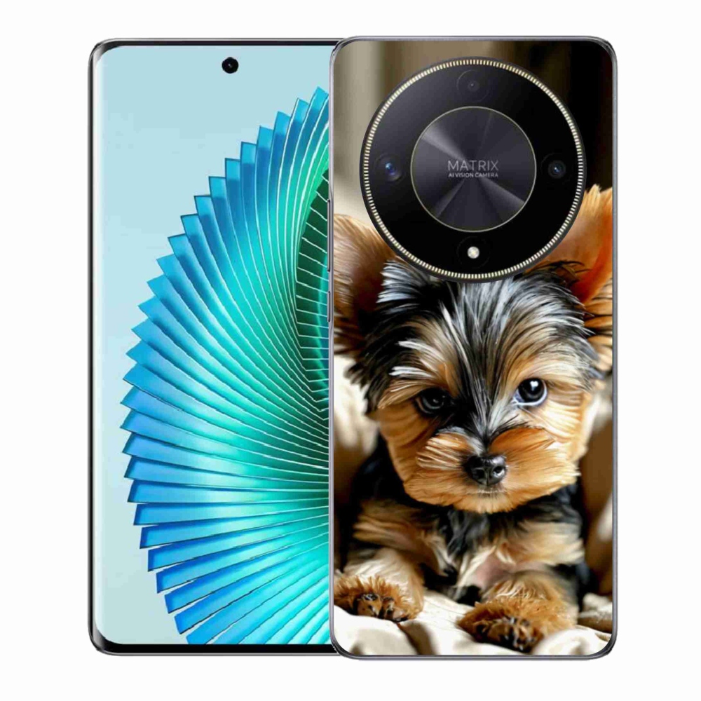 Gelový kryt mmCase na Honor Magic 6 Lite 5G - jorkšír 11