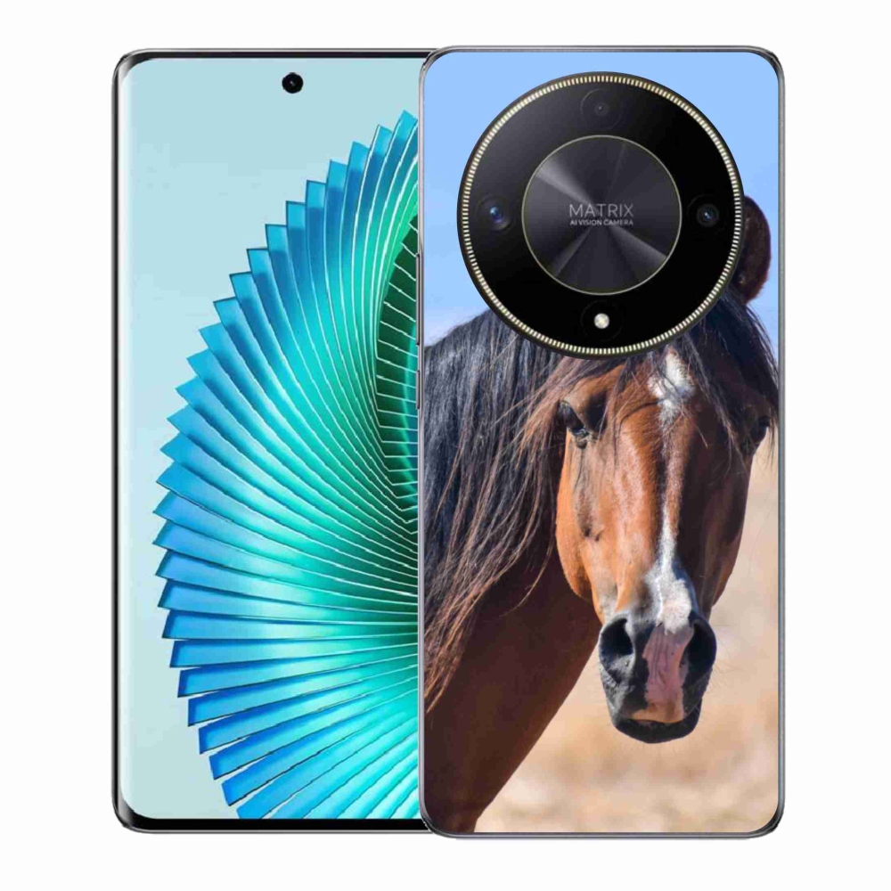 Gelový kryt mmCase na Honor Magic 6 Lite 5G - klidný kůň
