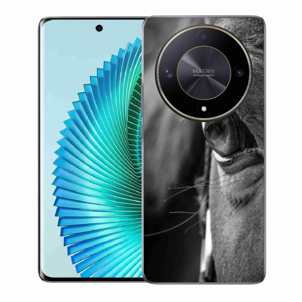 Gelový kryt mmCase na Honor Magic 6 Lite 5G - koňský pohled
