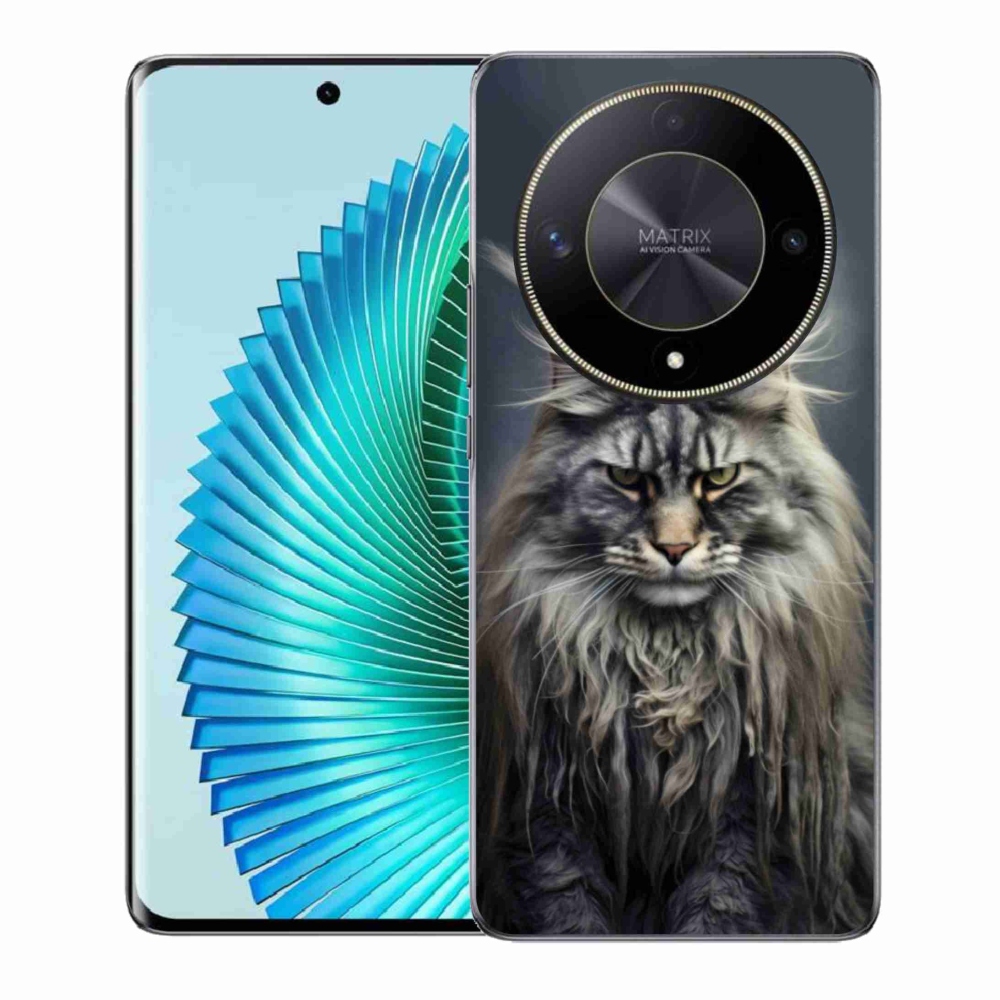 Gelový kryt mmCase na Honor Magic 6 Lite 5G - kočíčí pohled 4