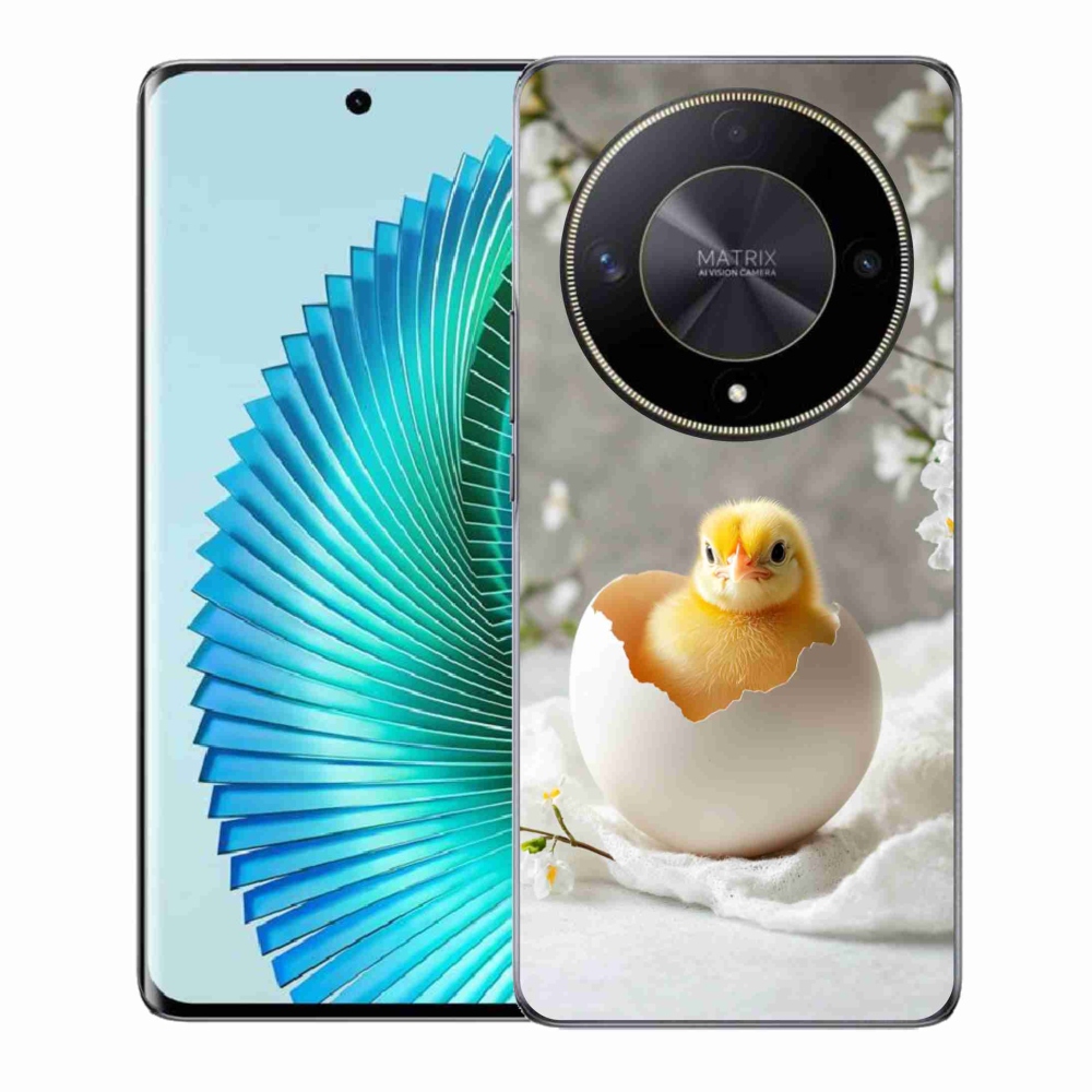 Gelový kryt mmCase na Honor Magic 6 Lite 5G - kuřátko