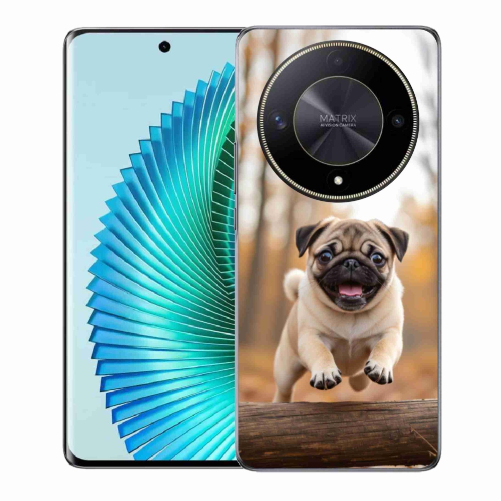 Gelový kryt mmCase na Honor Magic 6 Lite 5G - mops 2