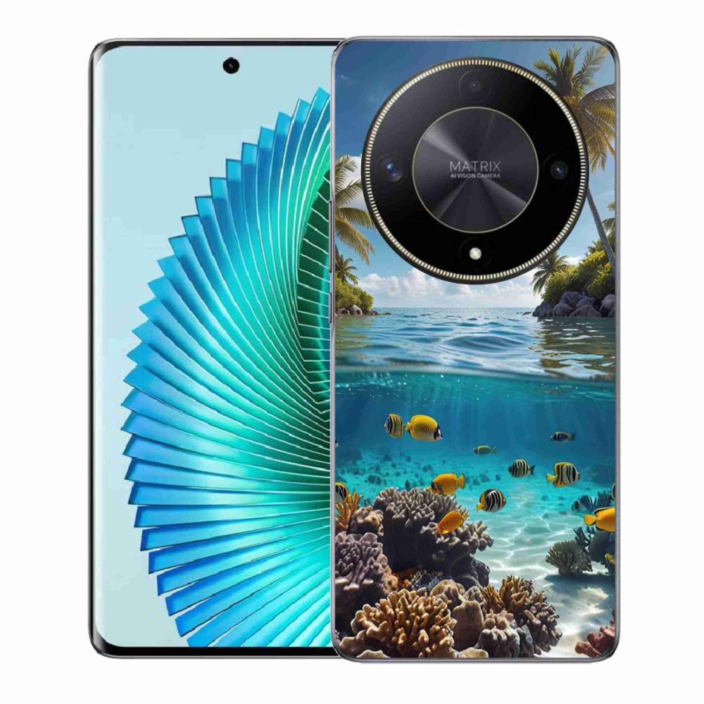Gelový kryt mmCase na Honor Magic 6 Lite 5G - mořský svět 4