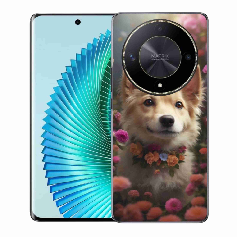 Gelový kryt mmCase na Honor Magic 6 Lite 5G - německý špic