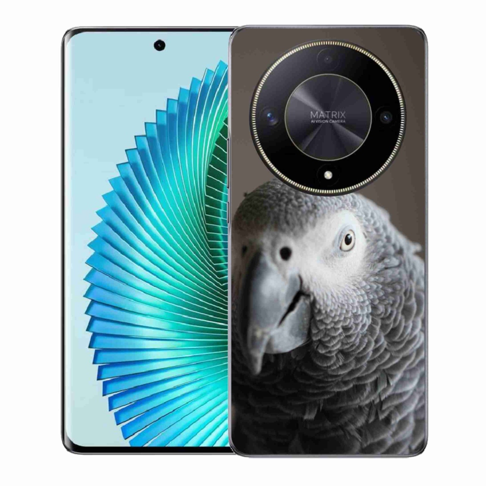 Gelový kryt mmCase na Honor Magic 6 Lite 5G - papoušek žako 2