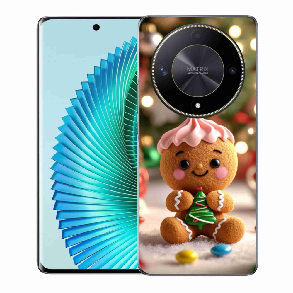 Gelový kryt mmCase na Honor Magic 6 Lite 5G - perníček