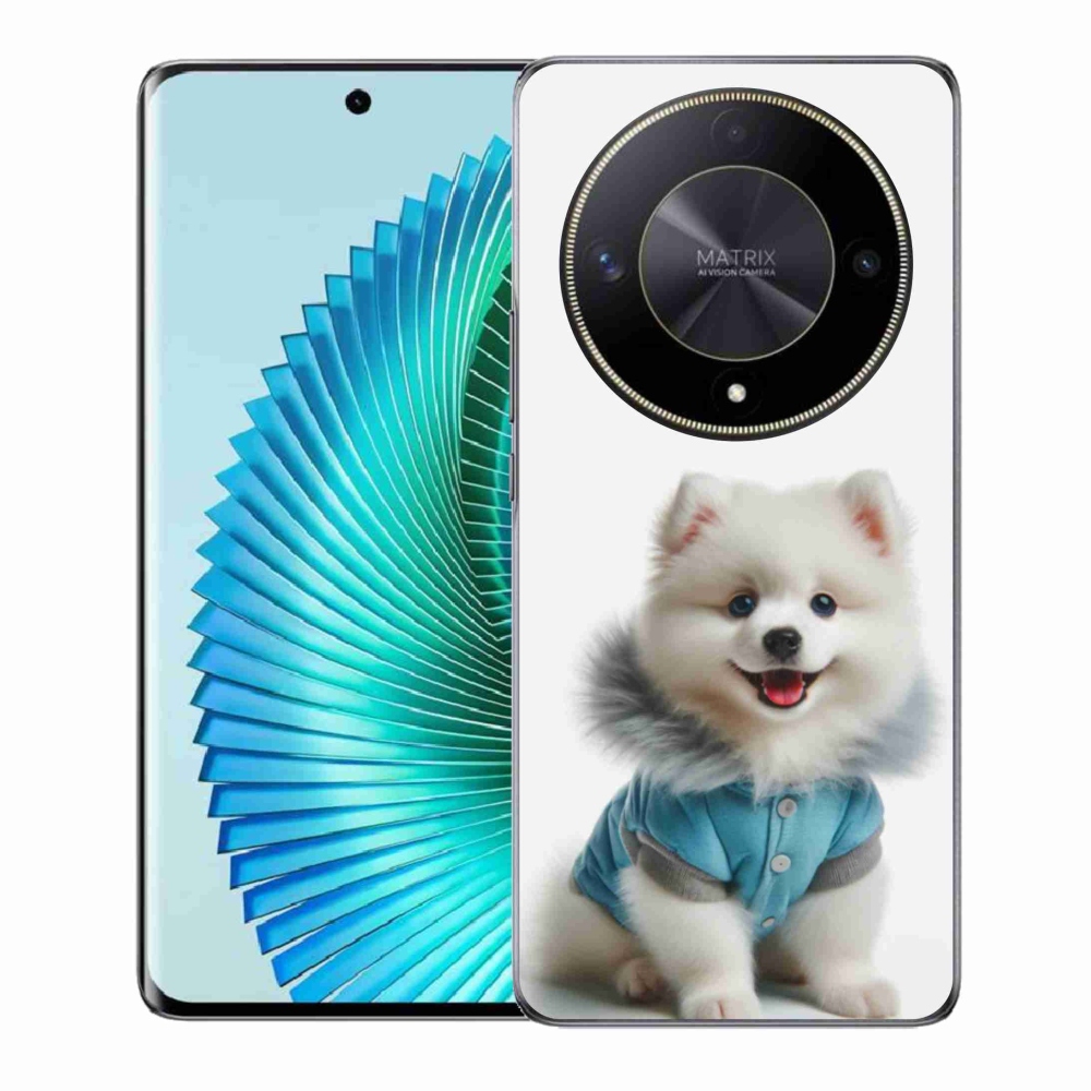 Gelový kryt mmCase na Honor Magic 6 Lite 5G - pomeranian
