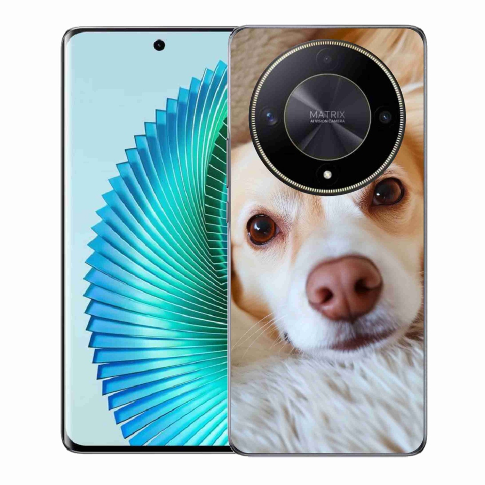 Gelový kryt mmCase na Honor Magic 6 Lite 5G - Roztomilá čivava