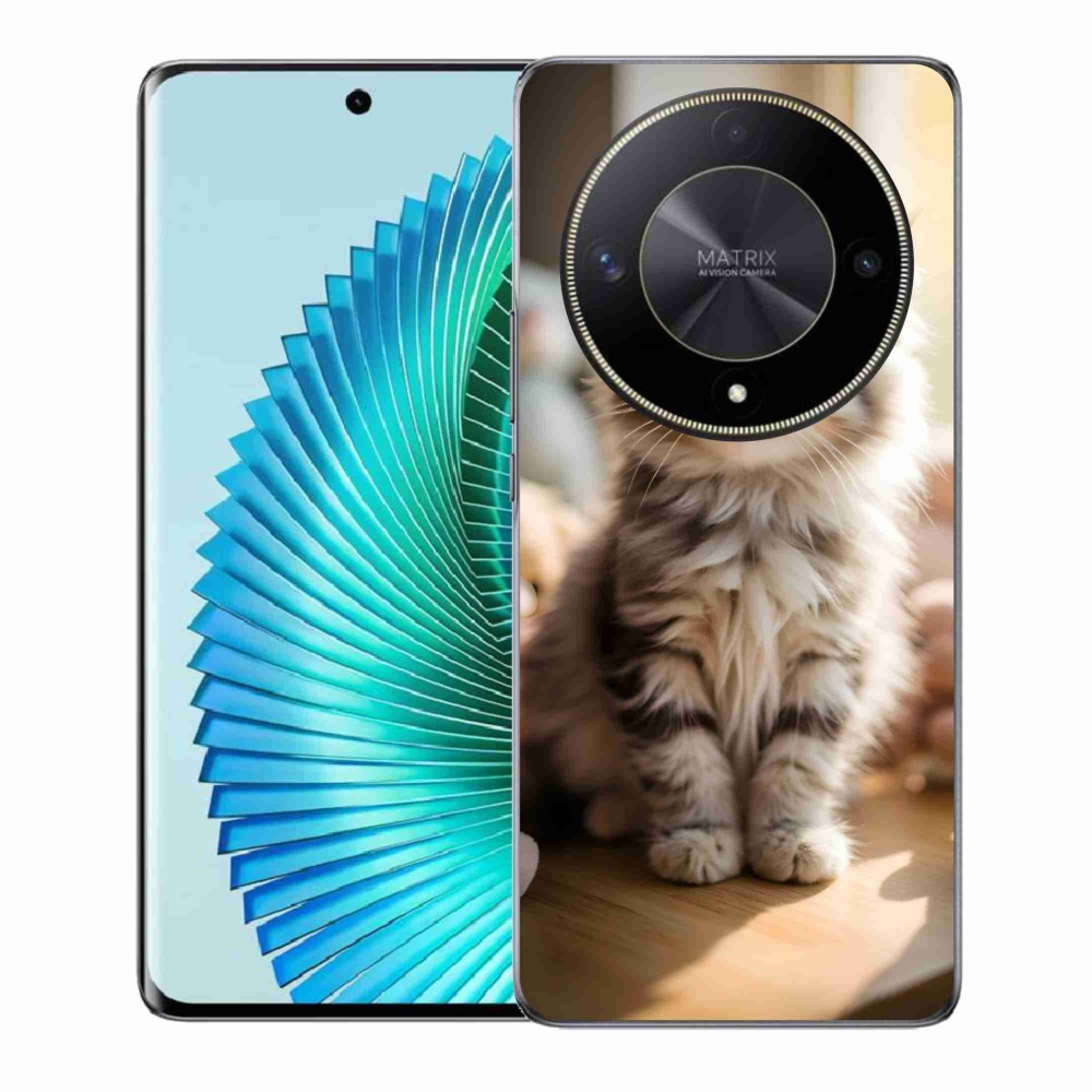 Gelový kryt mmCase na Honor Magic 6 Lite 5G - roztomilé kotě 10