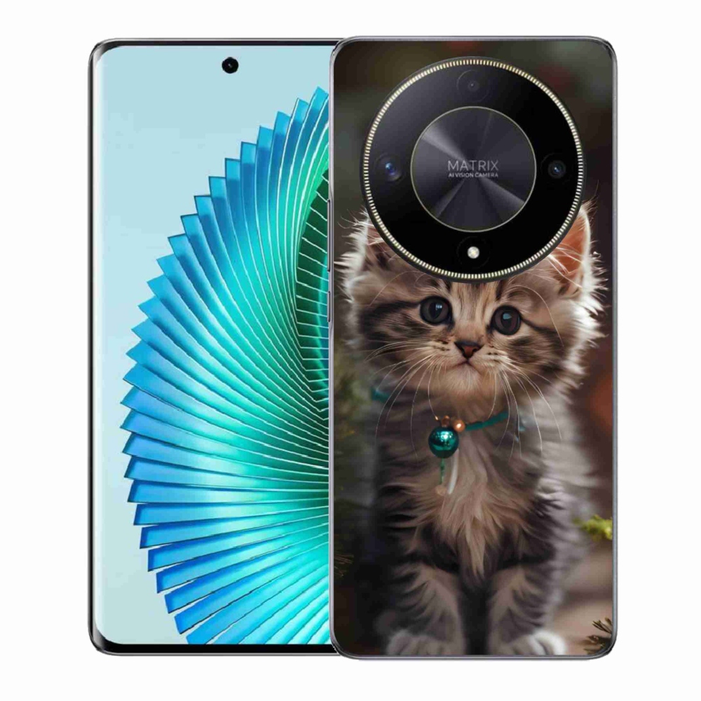 Gelový kryt mmCase na Honor Magic 6 Lite 5G - roztomilé kotě 11