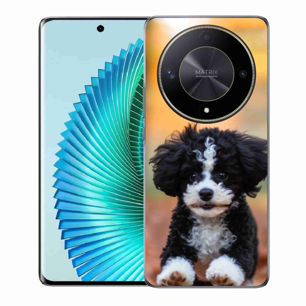 Gelový kryt mmCase na Honor Magic 6 Lite 5G - roztomilé štěně 2