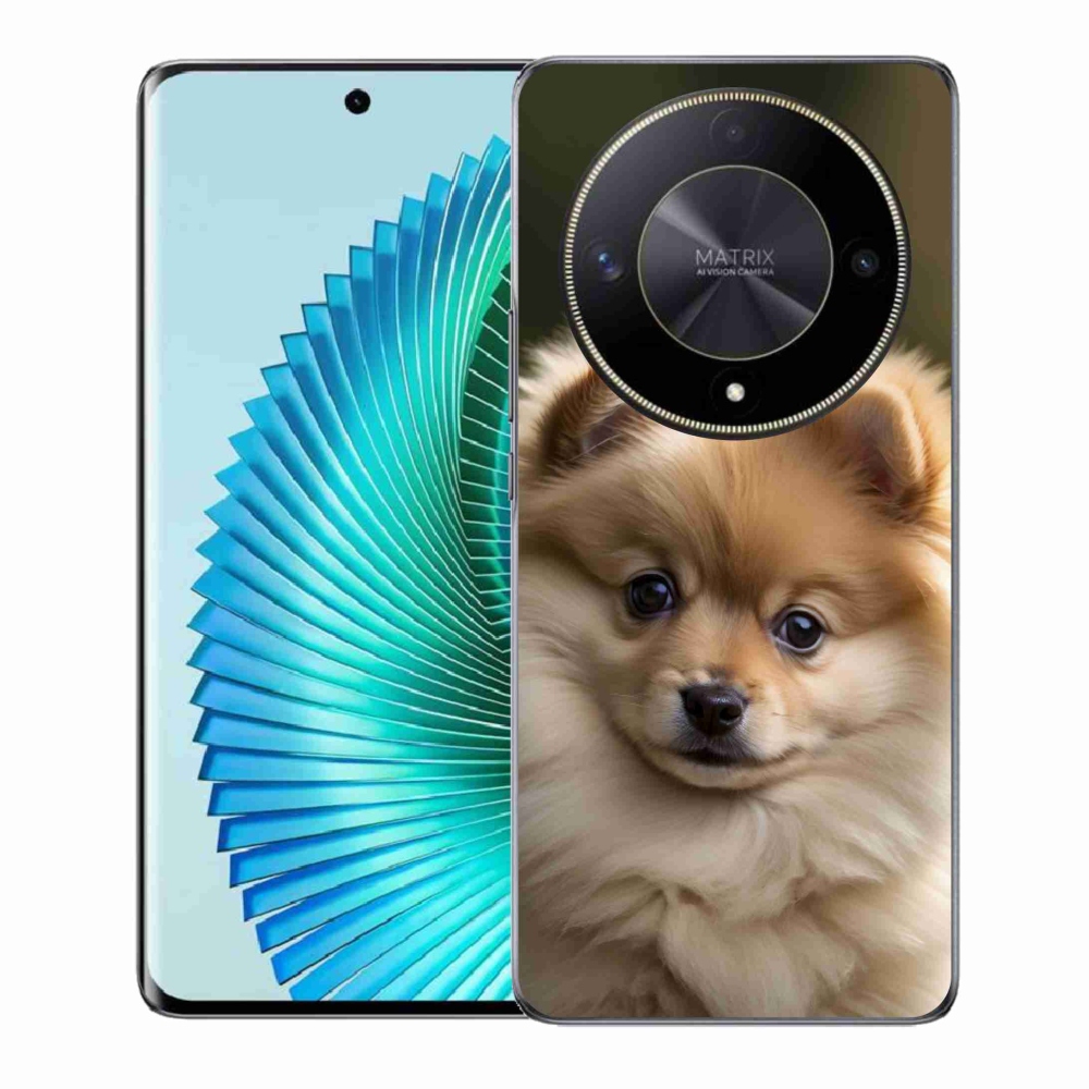 Gelový kryt mmCase na Honor Magic 6 Lite 5G - roztomilý pomeranian 2