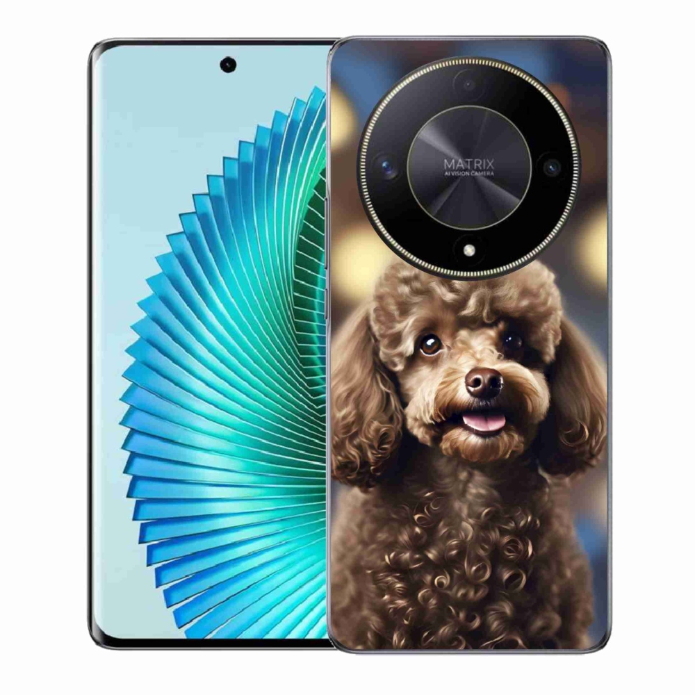 Gelový kryt mmCase na Honor Magic 6 Lite 5G - roztomilý pudl