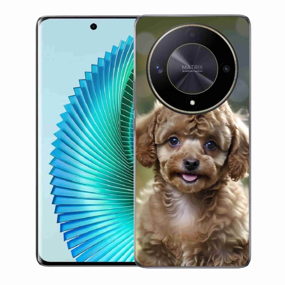 Gelový kryt mmCase na Honor Magic 6 Lite 5G - roztomilý pudl