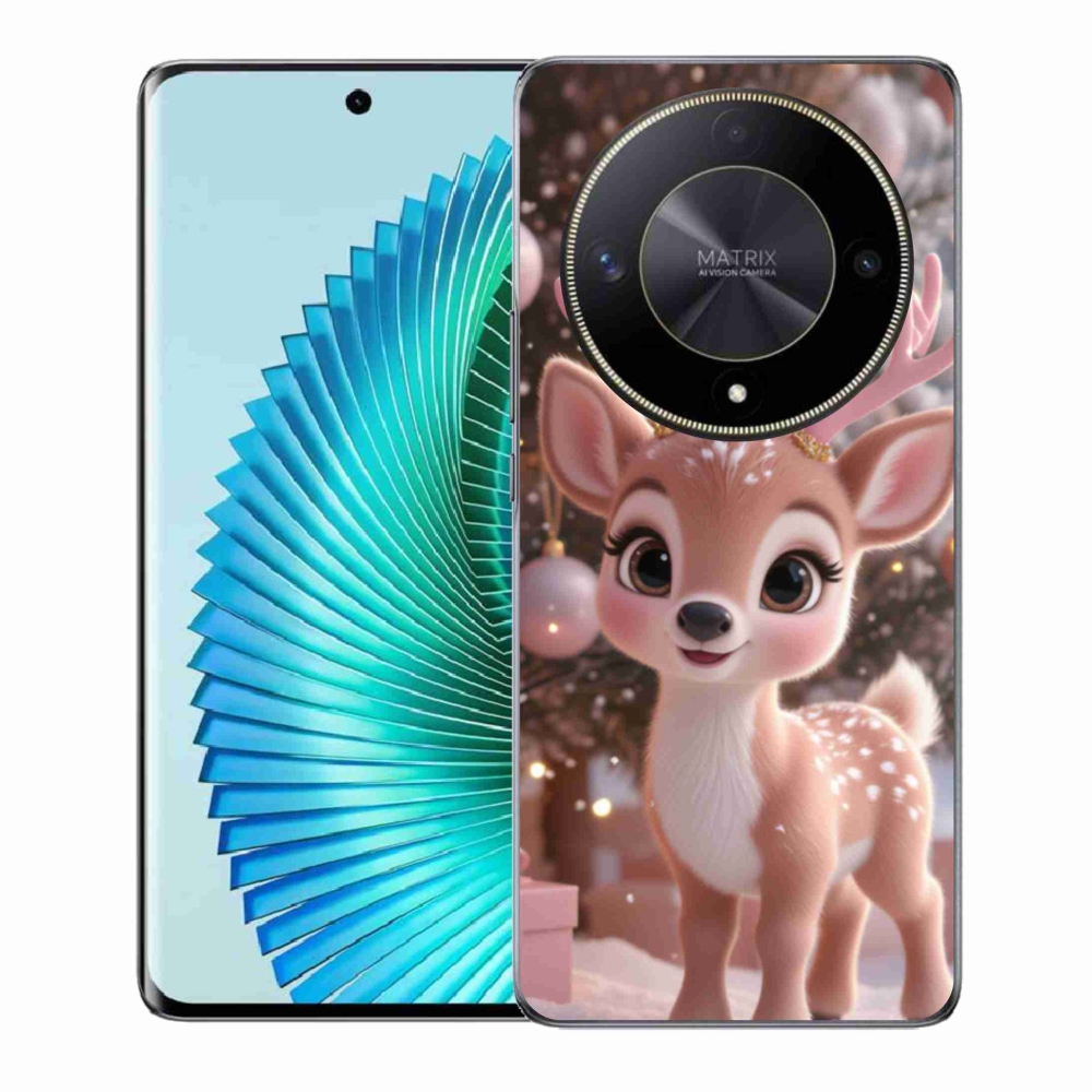 Gelový kryt mmCase na Honor Magic 6 Lite 5G - roztomilý sob