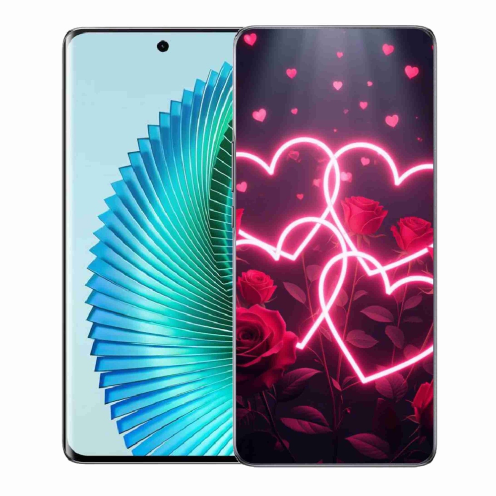 Gelový kryt mmCase na Honor Magic 6 Lite 5G - srdce lásky