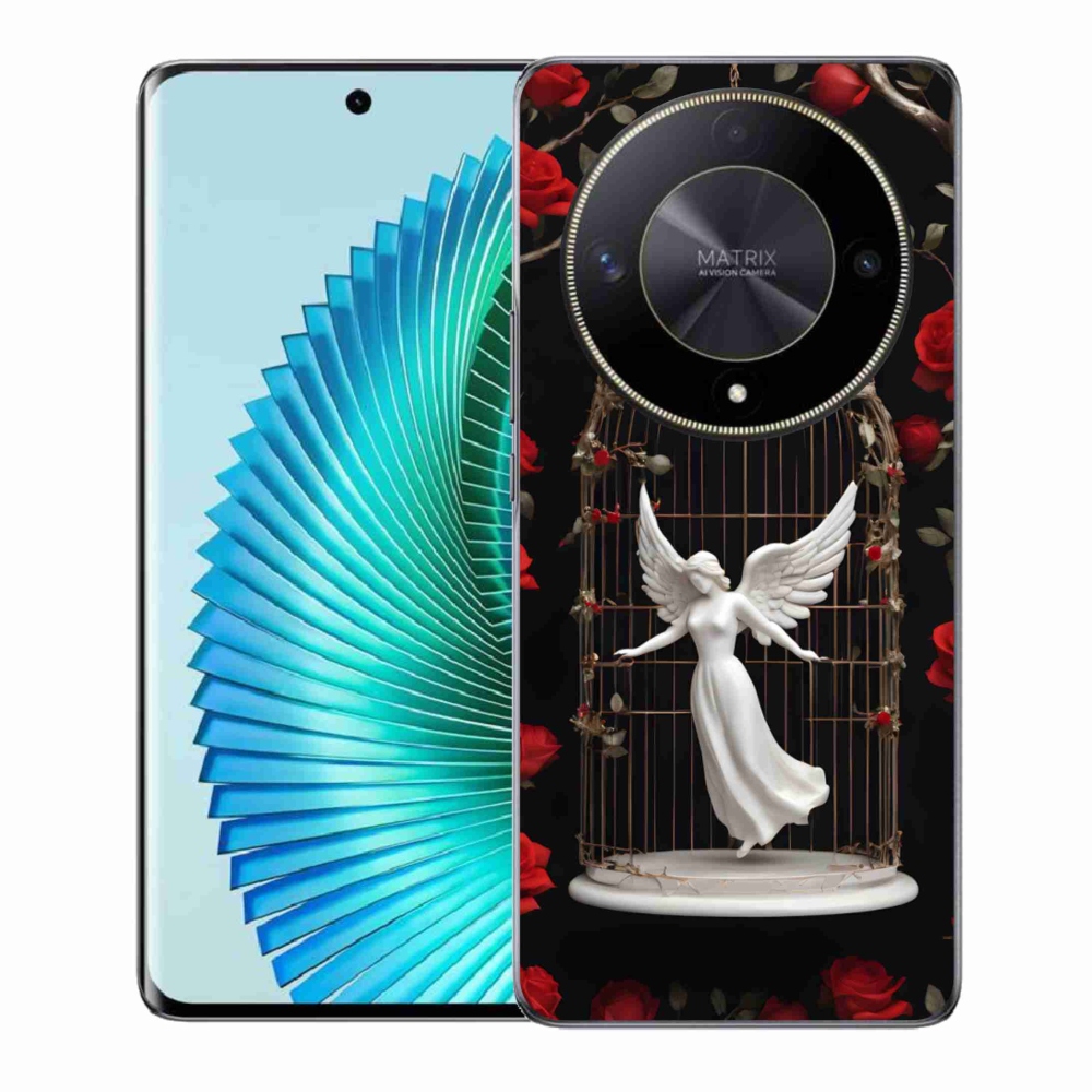 Gelový kryt mmCase na Honor Magic 6 Lite 5G - uvězněný anděl