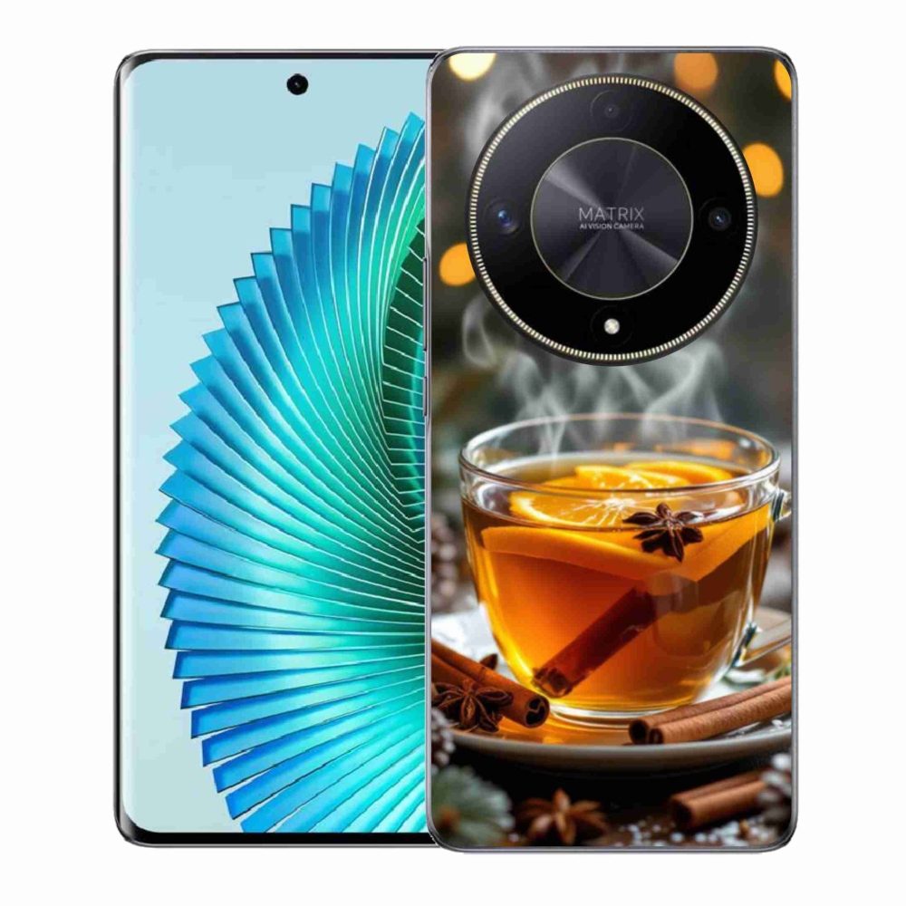 Gelový kryt mmCase na Honor Magic 6 Lite 5G - vánoční punč