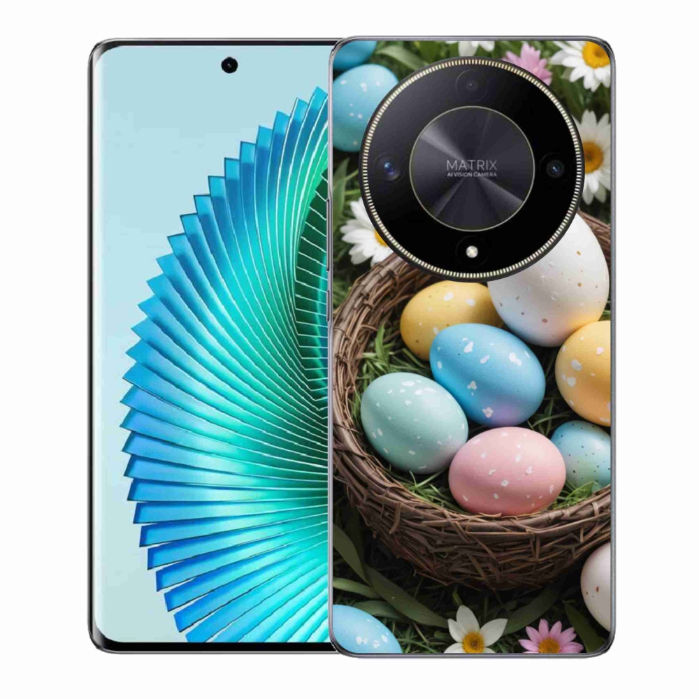 Gelový kryt mmCase na Honor Magic 6 Lite 5G - velikonoční vajíčka 2