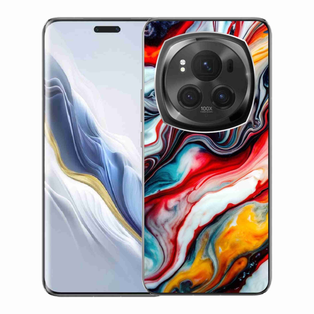 Gelový kryt mmCase na Honor Magic 6 Pro 5G - abstraktní motiv 35