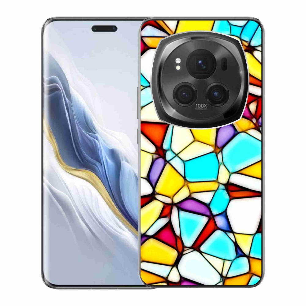 Gelový kryt mmCase na Honor Magic 6 Pro 5G - abstraktní motiv 40