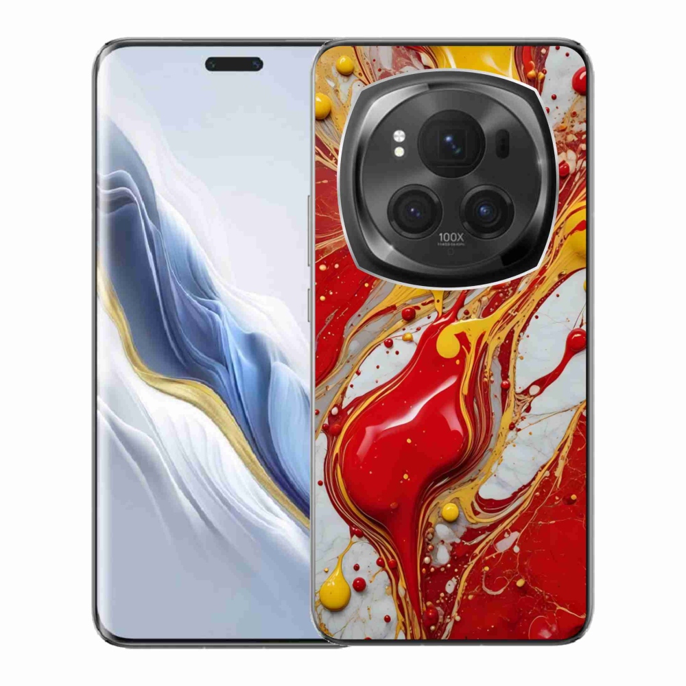 Gelový kryt mmCase na Honor Magic 6 Pro 5G - abstraktní motiv 42