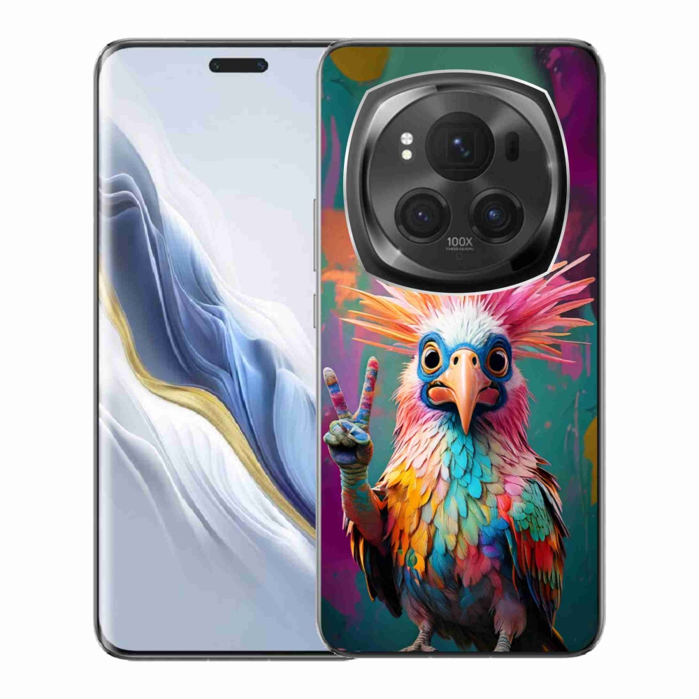 Gelový kryt mmCase na Honor Magic 6 Pro 5G - barevný rebel