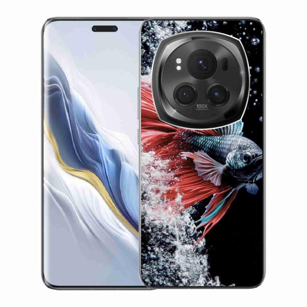 Gelový kryt mmCase na Honor Magic 6 Pro 5G - bojovnice pestrá