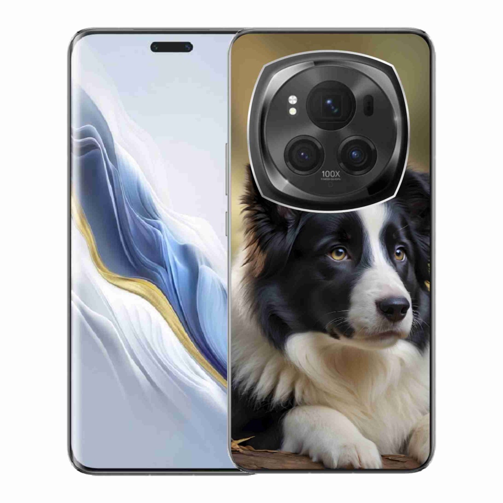 Gelový kryt mmCase na Honor Magic 6 Pro 5G - border kolie 2