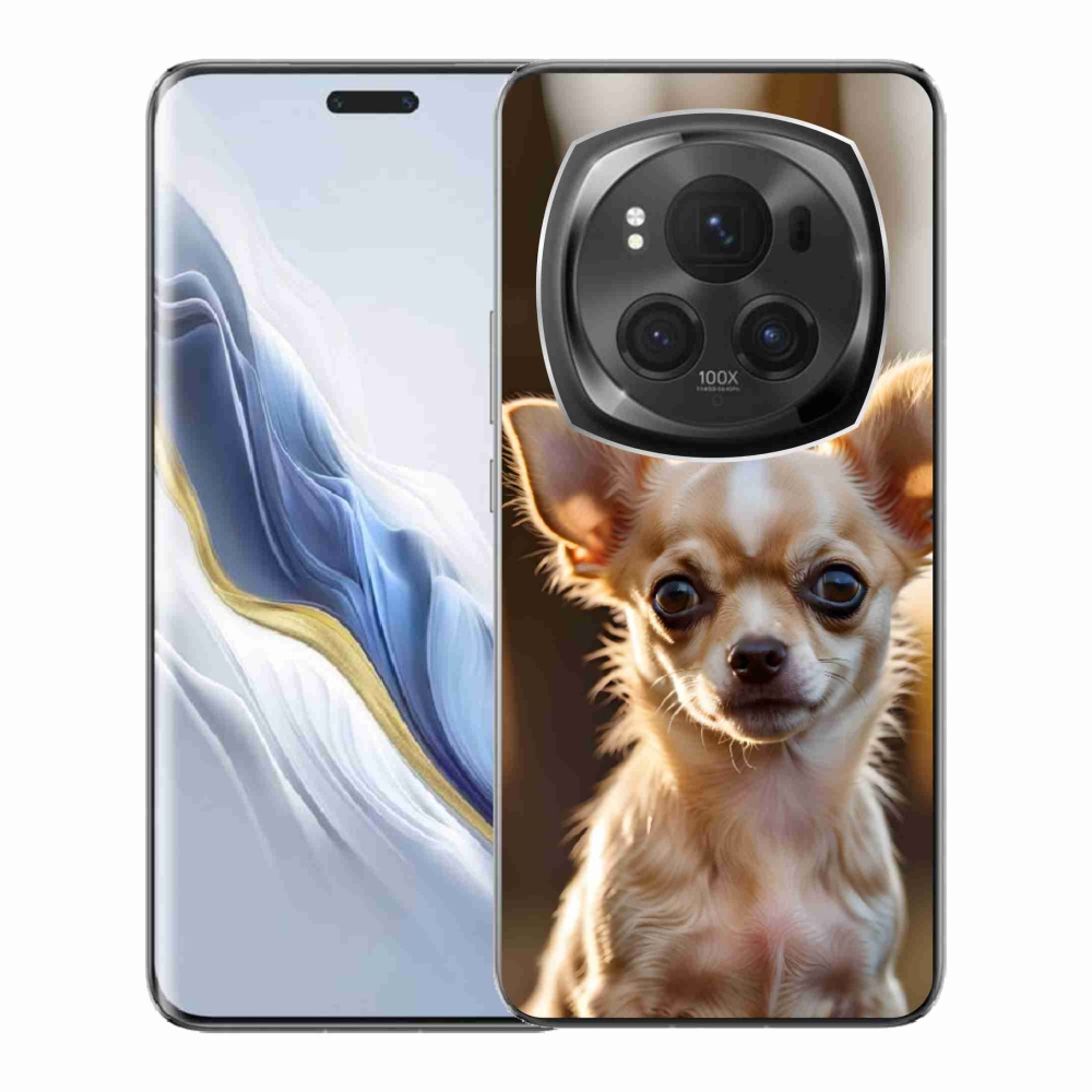 Gelový kryt mmCase na Honor Magic 6 Pro 5G - čivava 6