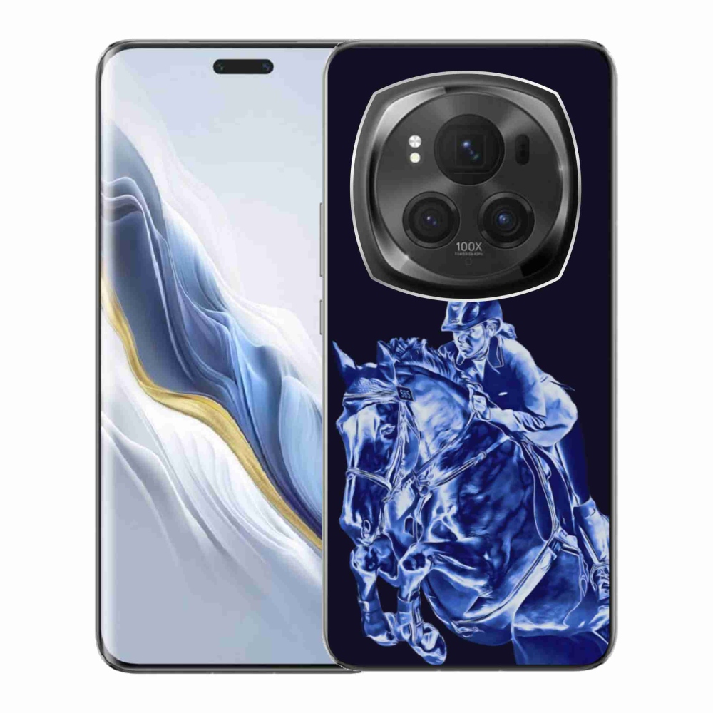 Gelový kryt mmCase na Honor Magic 6 Pro 5G - dostihový kůň