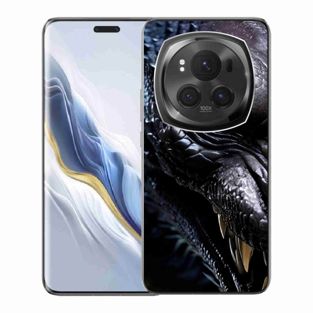 Gelový kryt mmCase na Honor Magic 6 Pro 5G - dračí pohled