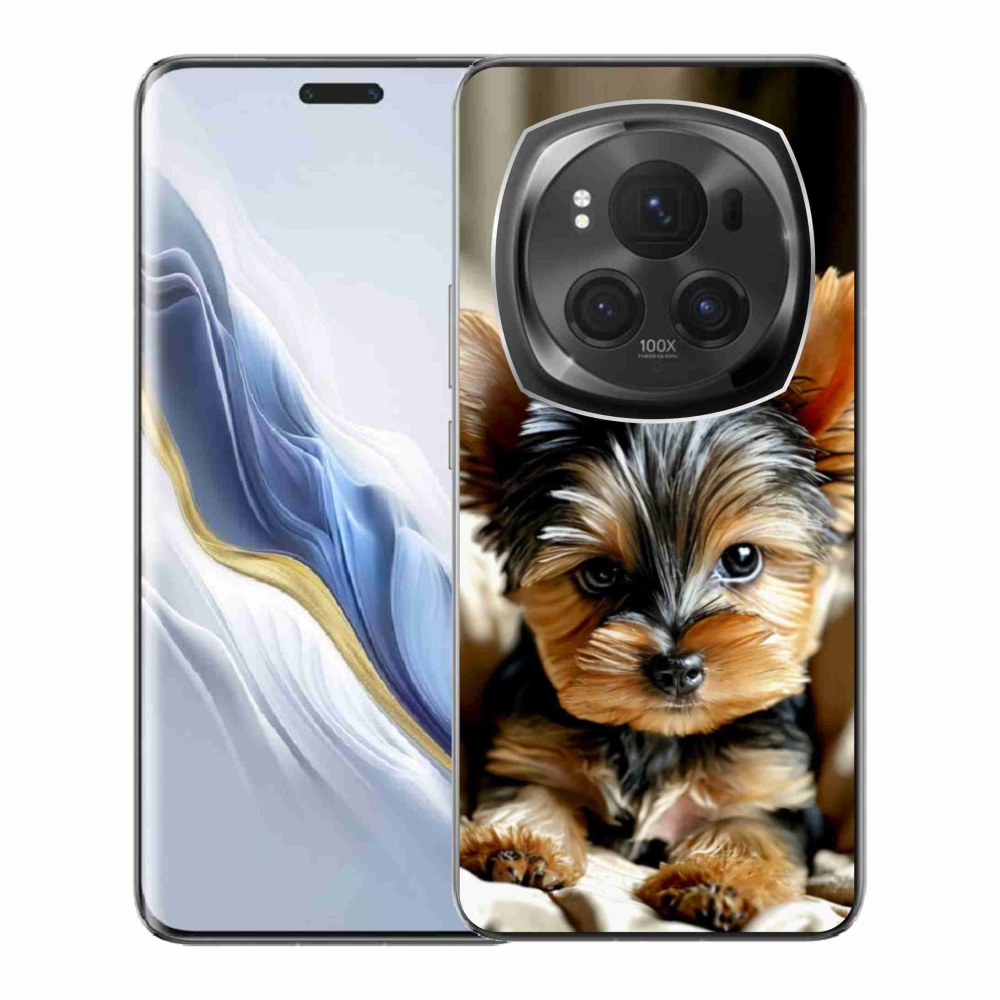 Gelový kryt mmCase na Honor Magic 6 Pro 5G - jorkšír 11