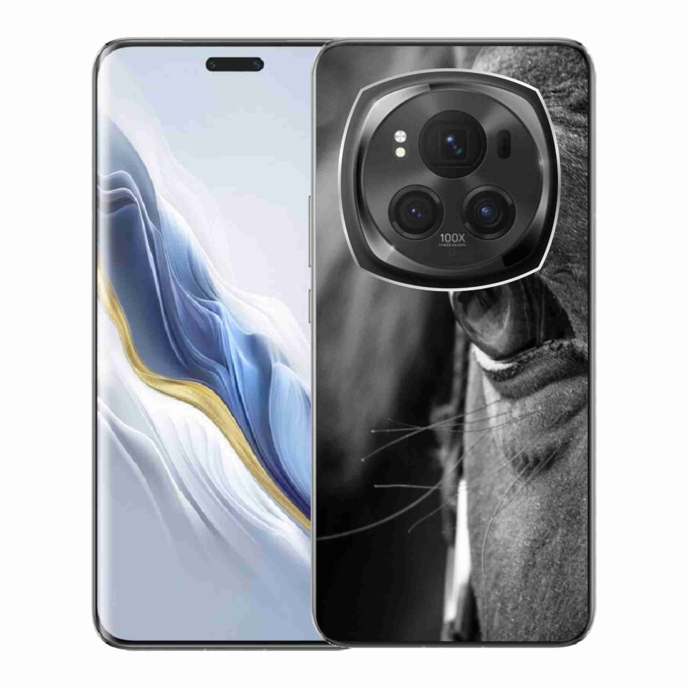Gelový kryt mmCase na Honor Magic 6 Pro 5G - koňský pohled