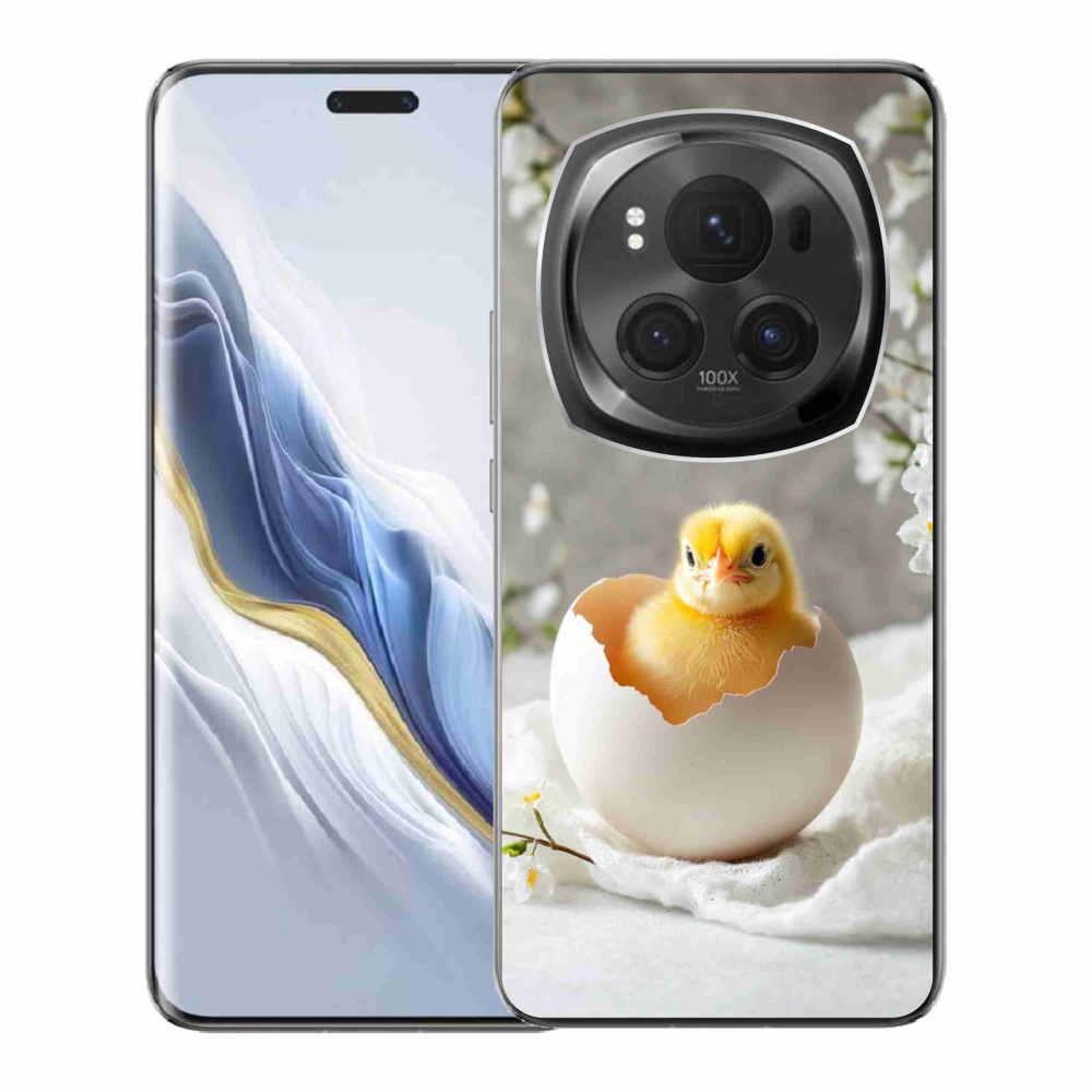 Gelový kryt mmCase na Honor Magic 6 Pro 5G - kuřátko