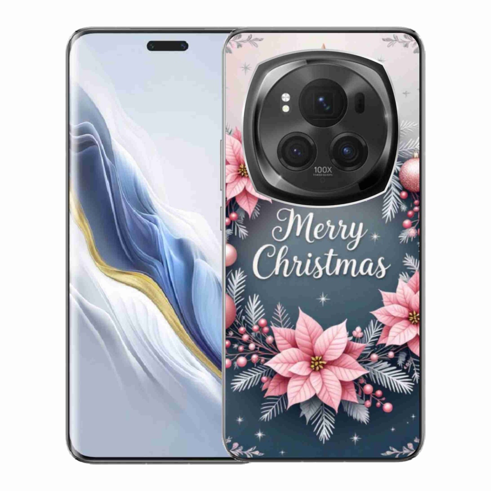 Gelový kryt mmCase na Honor Magic 6 Pro 5G - merry christmas