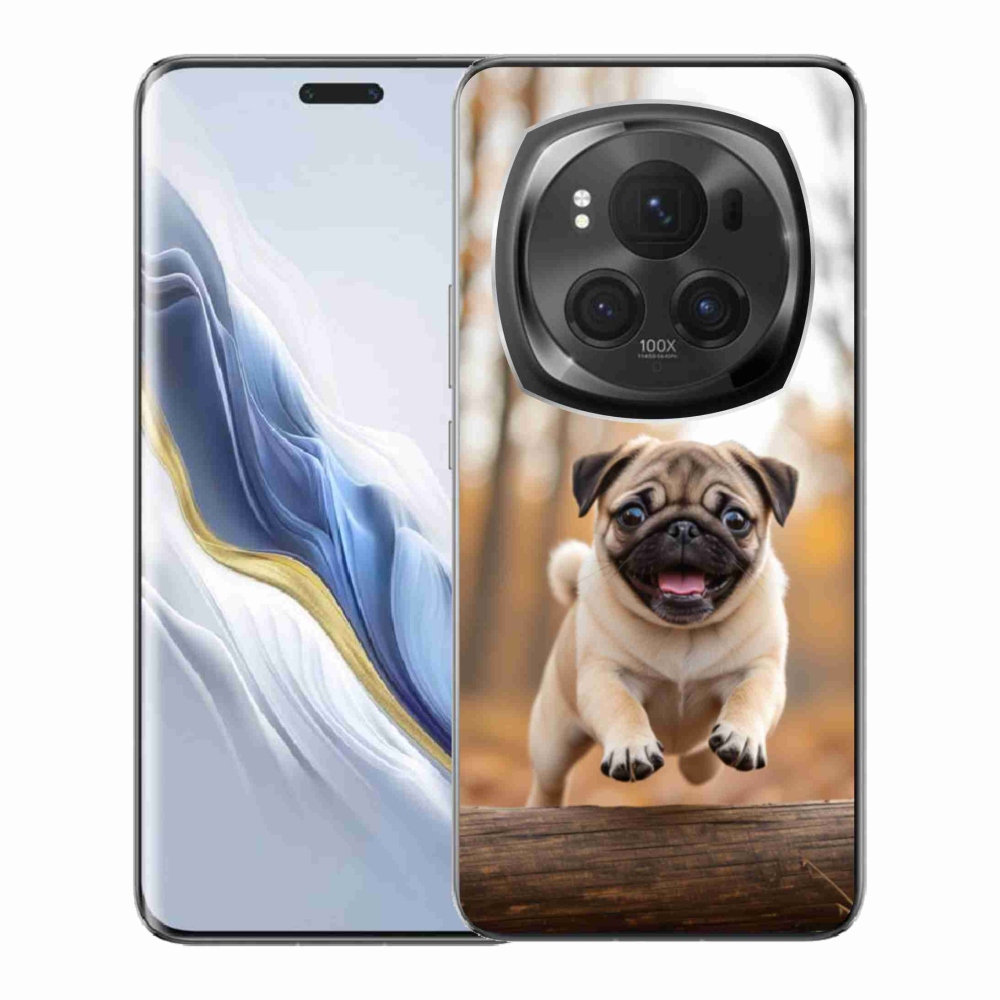 Gelový kryt mmCase na Honor Magic 6 Pro 5G - mops 2