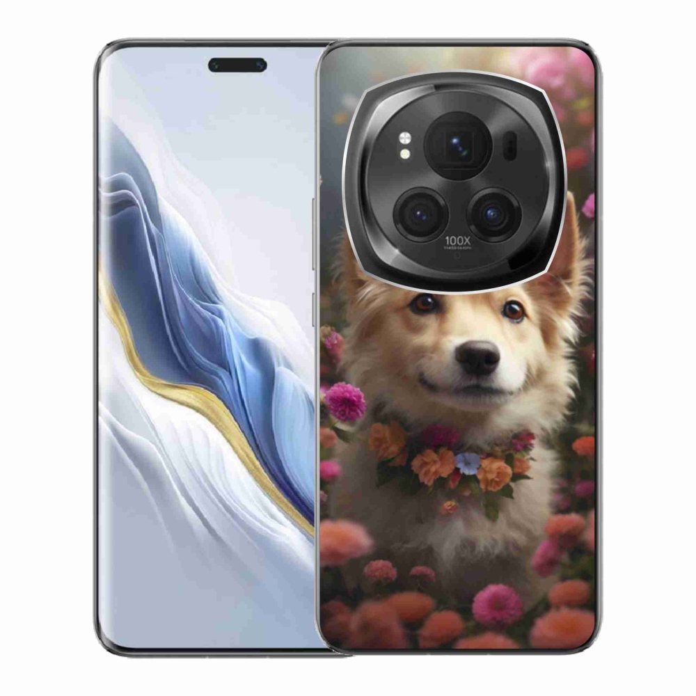 Gelový kryt mmCase na Honor Magic 6 Pro 5G - německý špic