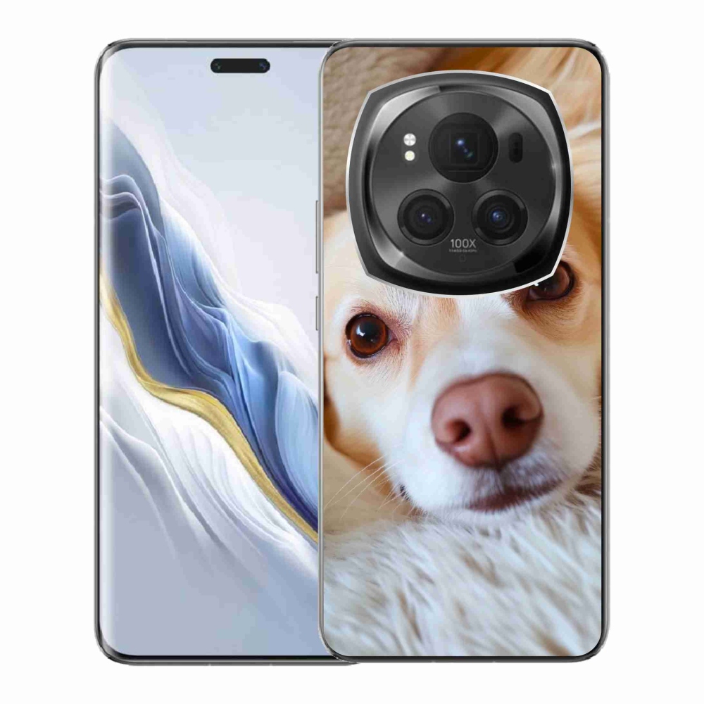 Gelový kryt mmCase na Honor Magic 6 Pro 5G - Roztomilá čivava