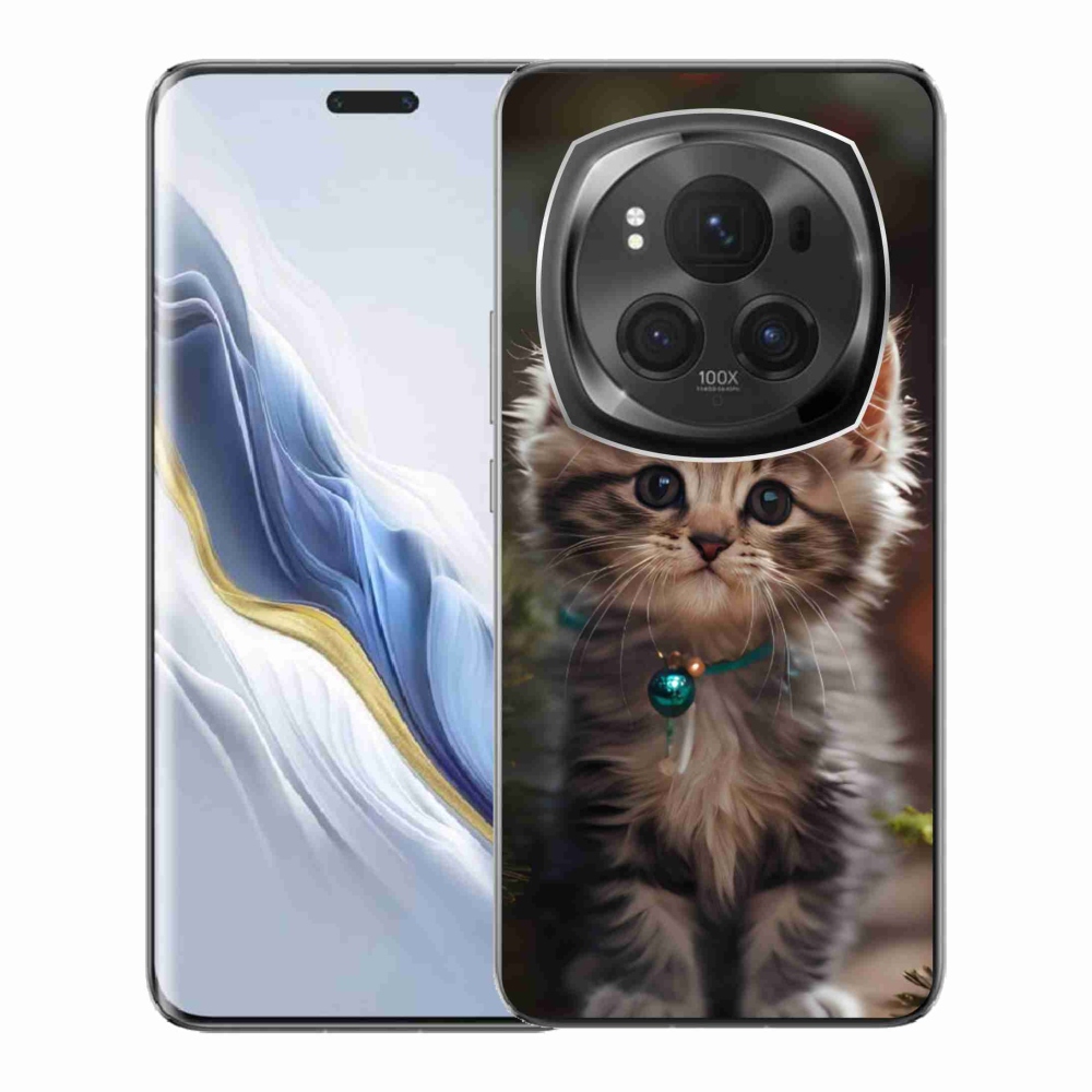 Gelový kryt mmCase na Honor Magic 6 Pro 5G - roztomilé kotě 11