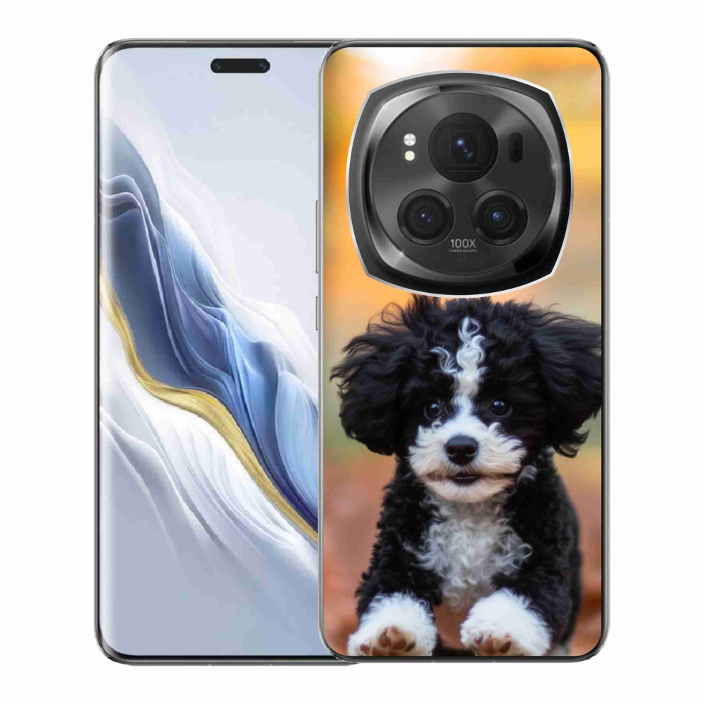 Gelový kryt mmCase na Honor Magic 6 Pro 5G - roztomilé štěně 2