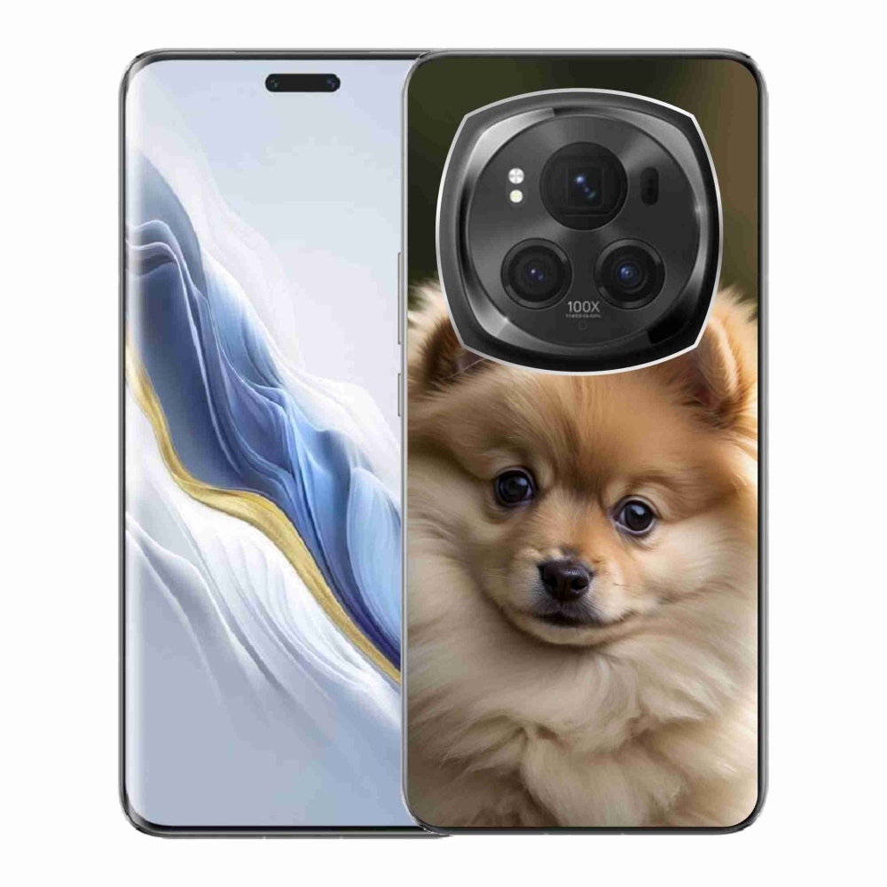 Gelový kryt mmCase na Honor Magic 6 Pro 5G - roztomilý pomeranian 2