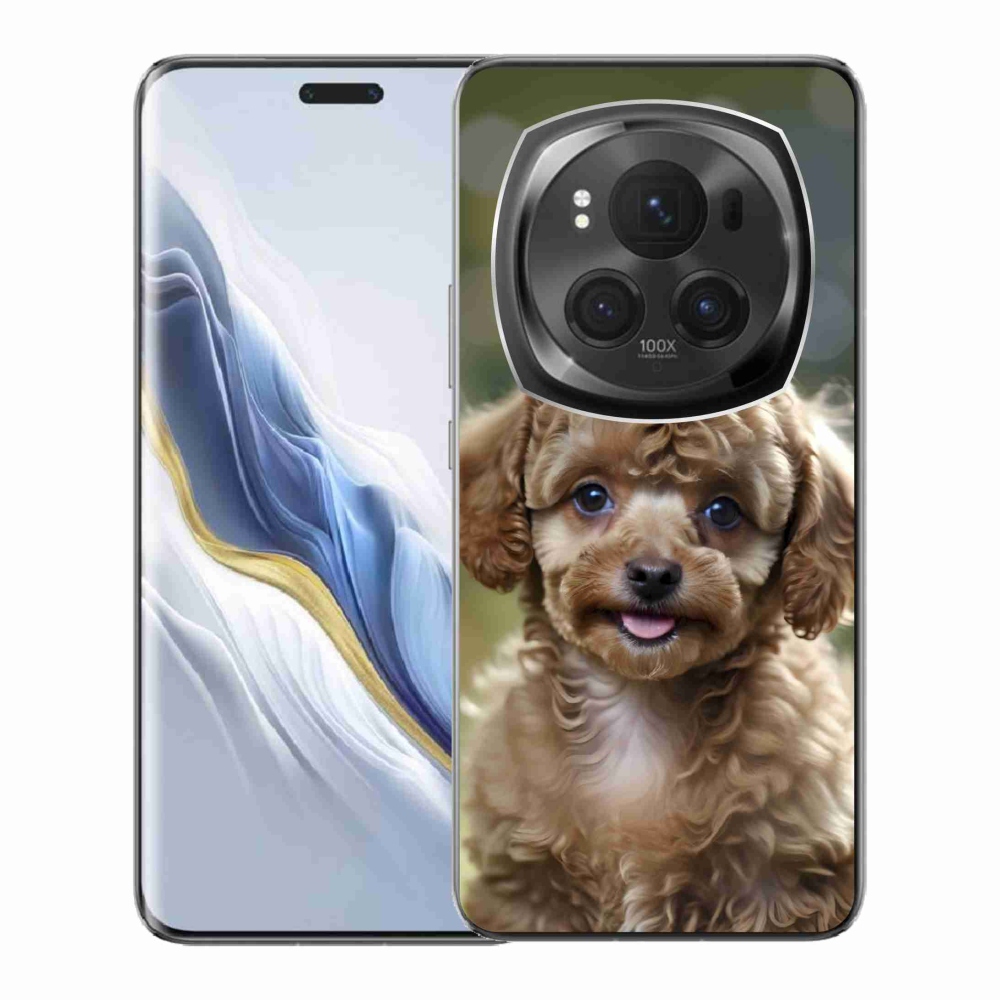 Gelový kryt mmCase na Honor Magic 6 Pro 5G - roztomilý pudl
