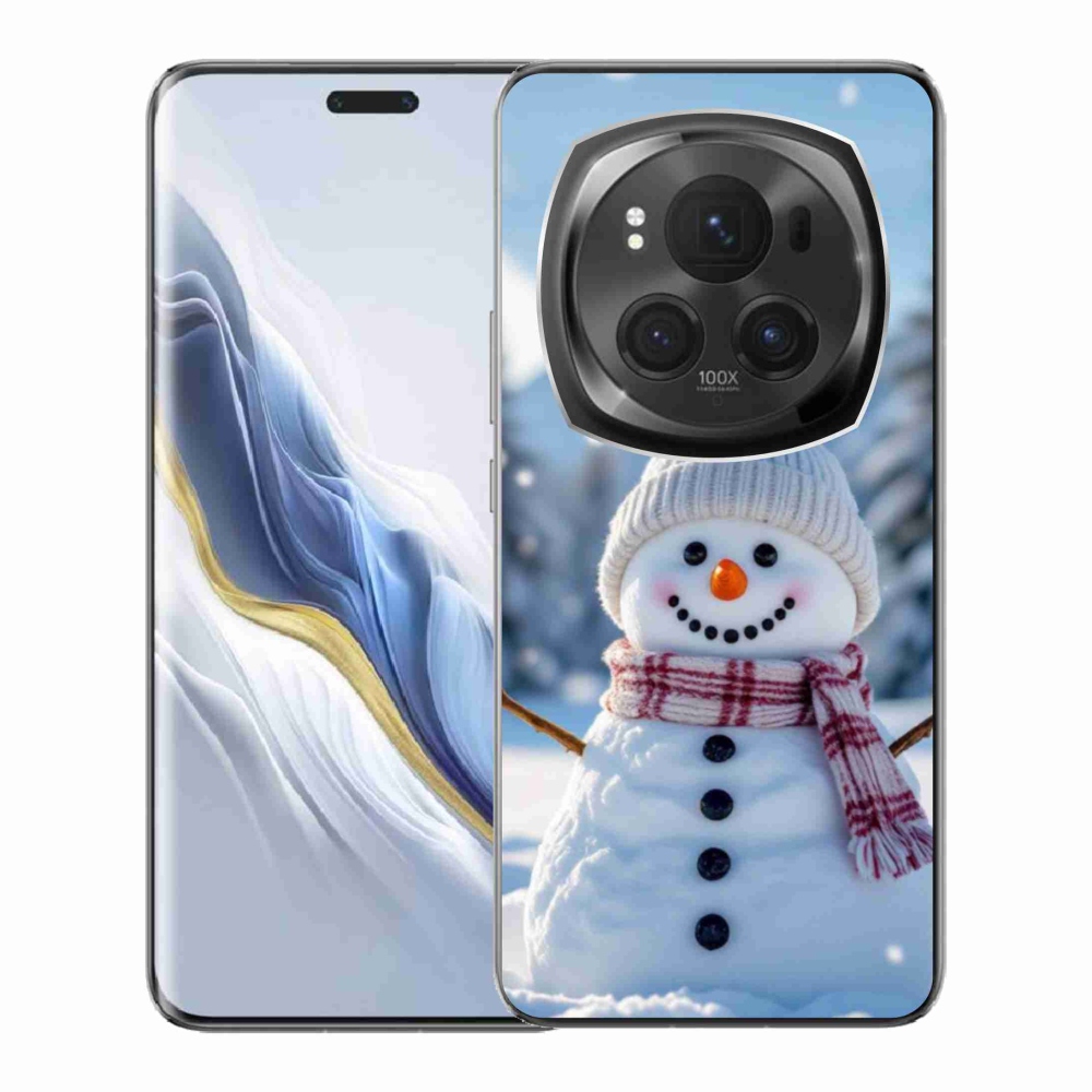 Gelový kryt mmCase na Honor Magic 6 Pro 5G - sněhulák 3