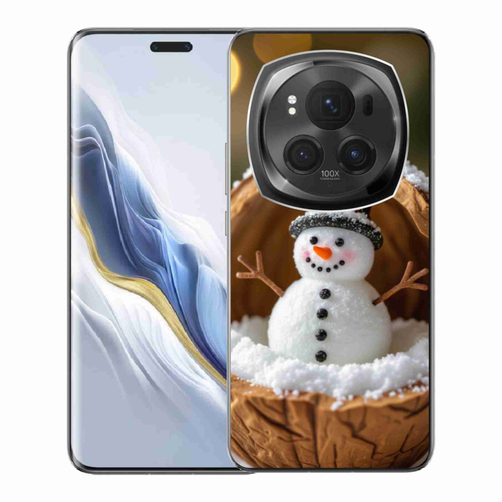 Gelový kryt mmCase na Honor Magic 6 Pro 5G - sněhulák 4