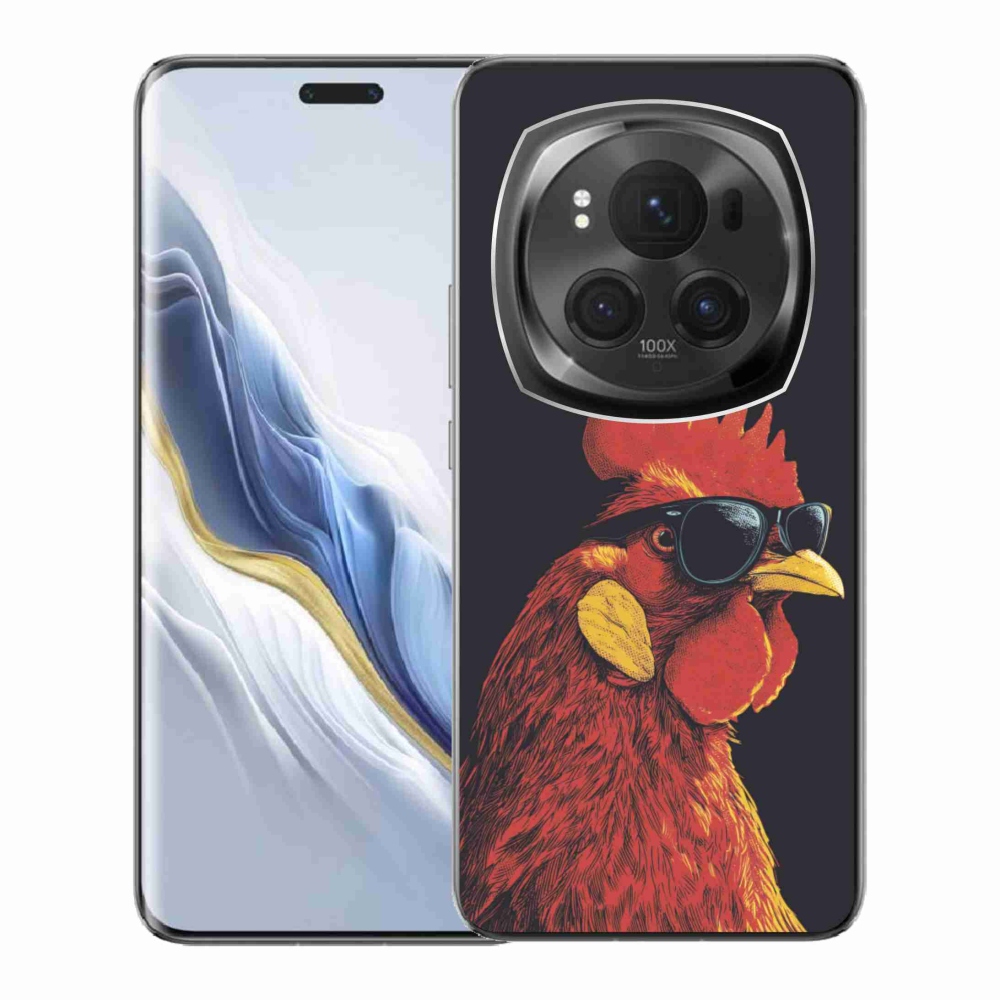 Gelový kryt mmCase na Honor Magic 6 Pro 5G - stylový kohout