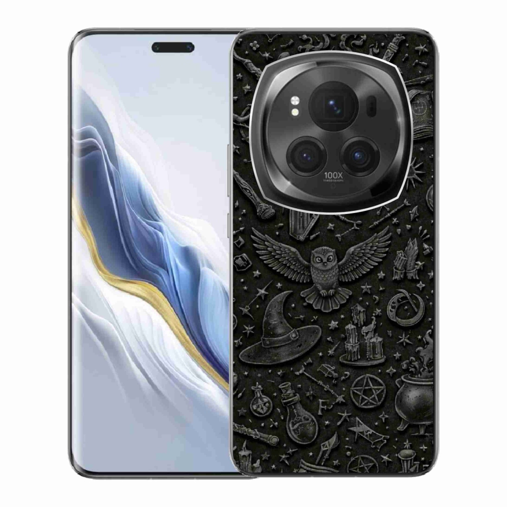 Gelový kryt mmCase na Honor Magic 6 Pro 5G - tmavý magický svět