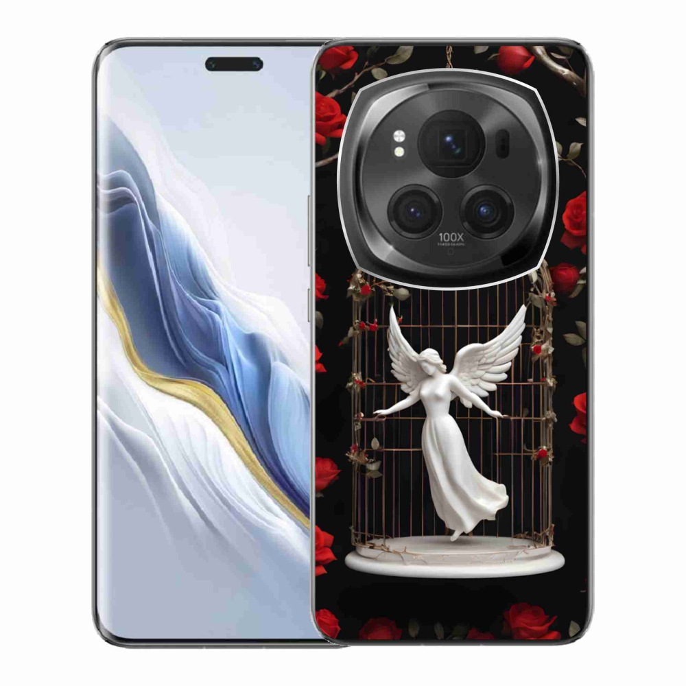 Gelový kryt mmCase na Honor Magic 6 Pro 5G - uvězněný anděl