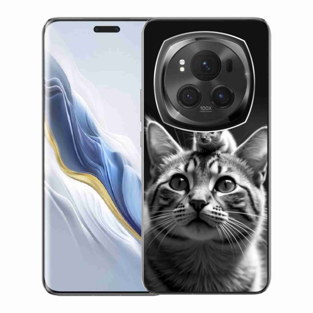 Gelový kryt mmCase na Honor Magic 6 Pro 5G - zvířecí přátelství 2